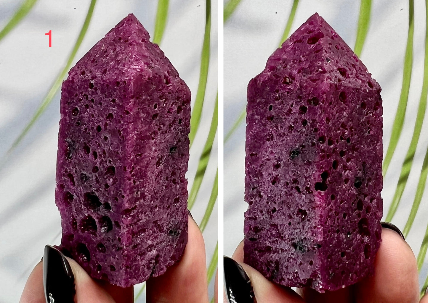 Ruby Points UV Reactive Crystal Generators YOU CHOOSE