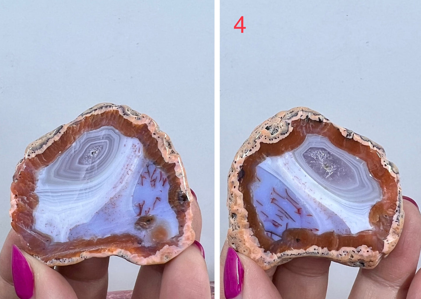 Agate Slice Slab Natural Raw Crystal YOU CHOOSE