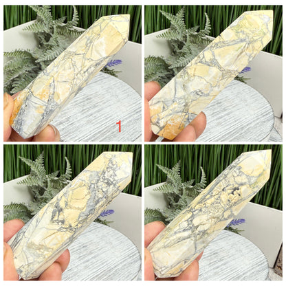 Maligano Jasper Points Towers Crystal Generators YOU CHOOSE