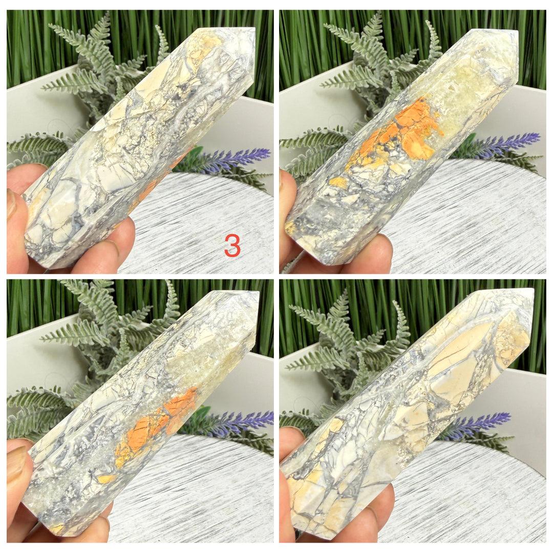 Maligano Jasper Points Towers Crystal Generators YOU CHOOSE