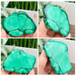 Malachite Slices Natural Specimens Healing Crystal Slabs