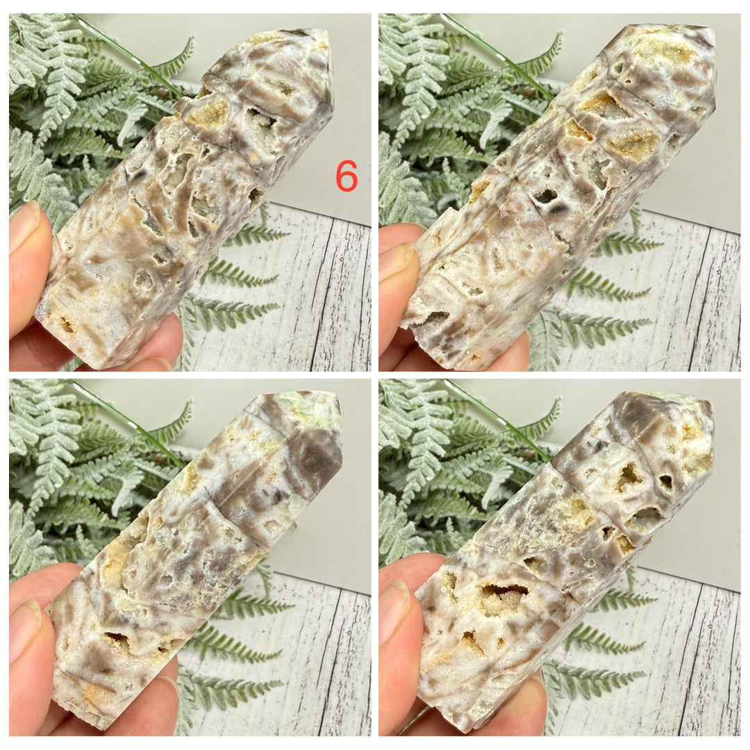Sphalerite Druzy Points Towers Crystal Generators YOU CHOOSE