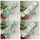 Green Flower Agate Sakura RARE Points Towers Crystal Generators YOU CHOOSE