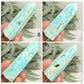 Blue Aragonite Points Towers Crystal Generators You Choose