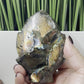 Fire Labradorite Leaf Flashy Crystal Carving 347g