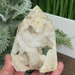 Agate Tower Geode Sparkly Healing Crystal Generator 341g