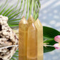 Honey Calcite Towers Points Natural Crystal Generators YOU CHOOSE