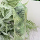 Prehnite with Epidote Wand with Stand Stone of Prophecy Crystal Carving 196g 172mm