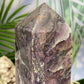 Sphalerite with Quartz Fluorite Druzy Tower Crystal Generator 2117g