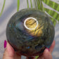 Large Sphere Crystal Ball Labradorite 1048g 90mm