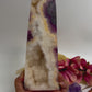 Fluorite in Agate Tower Crystal Generator 1900g 228mm