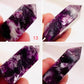 Gem Lepidolite Purple Mica Points Towers Crystal Generators YOU CHOOSE