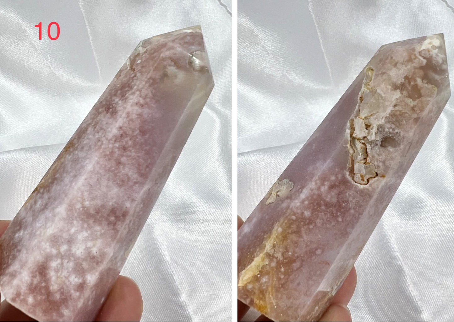 Flower Agate Points Towers Crystal Generators YOU CHOOSE