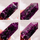 Gem Lepidolite Purple Mica Points Towers Crystal Generators YOU CHOOSE