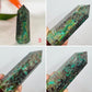 Chrysocolla Malachite Points Towers Crystal Generators YOU CHOOSE
