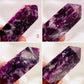 Gem Lepidolite Purple Mica Points Towers Crystal Generators YOU CHOOSE
