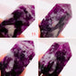 Gem Lepidolite Purple Mica Points Towers Crystal Generators YOU CHOOSE