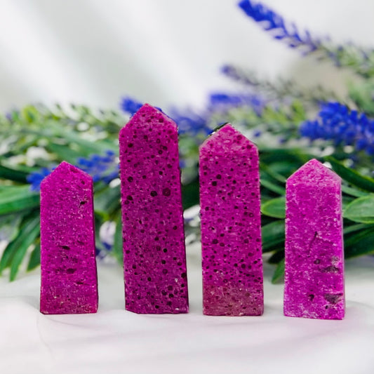 Ruby Points UV Reactive Crystal Generators YOU CHOOSE