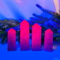 Ruby Points UV Reactive Crystal Generators YOU CHOOSE