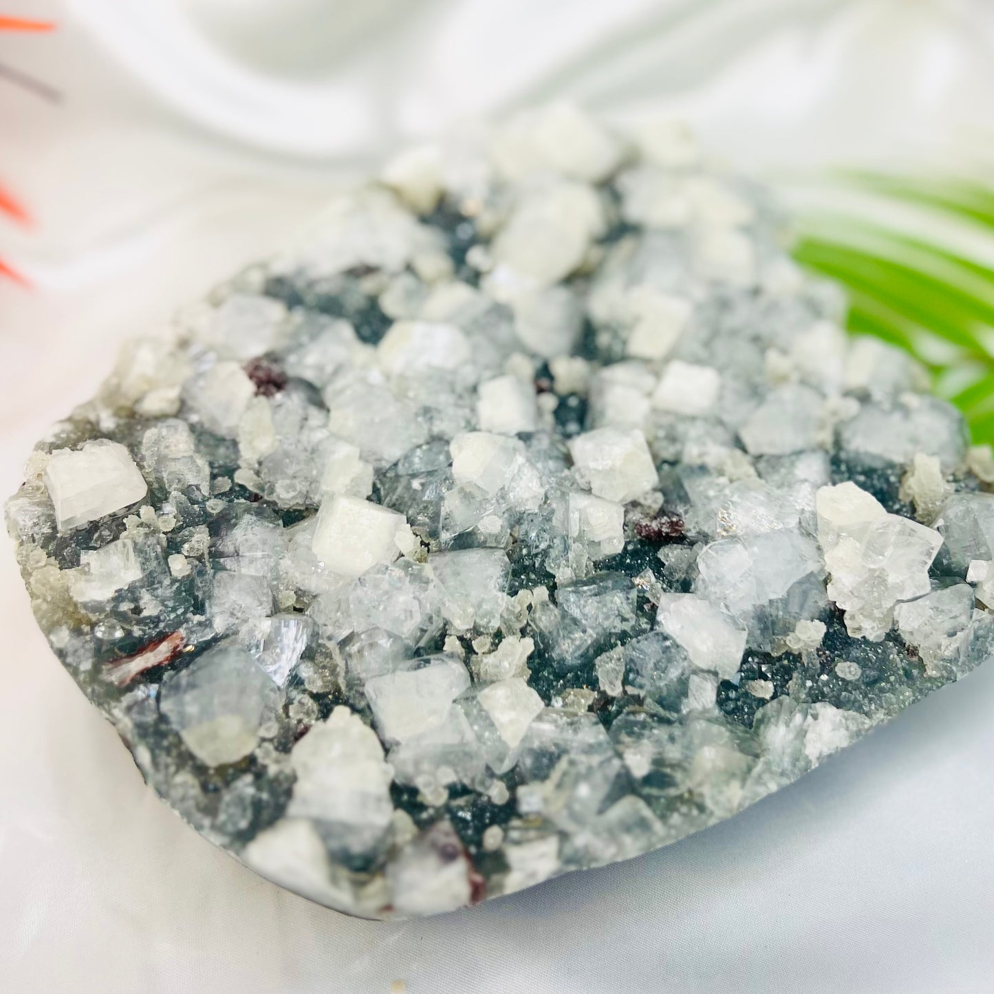 Large Apophyllite Cluster Specimen 2437g