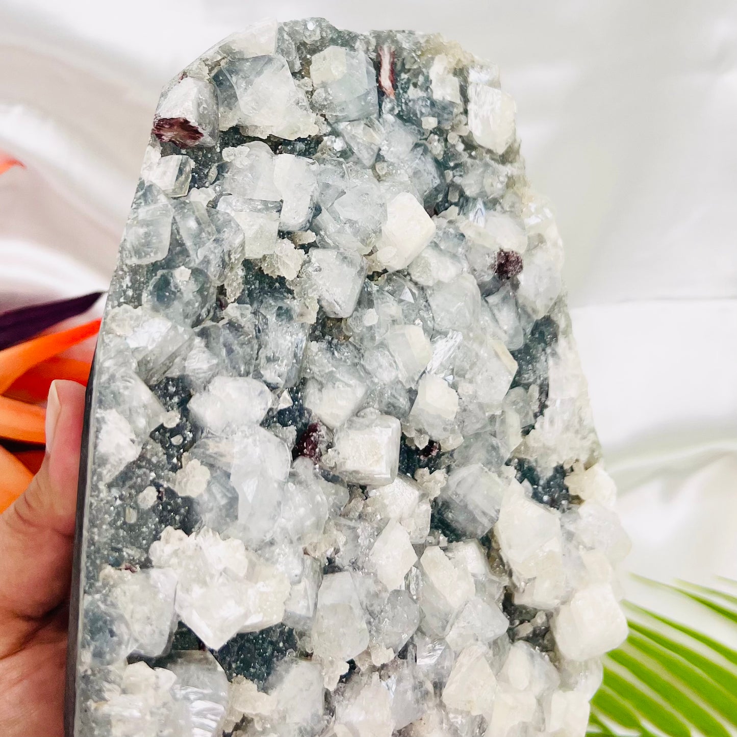 Large Apophyllite Cluster Specimen 2437g