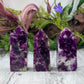 Gem Lepidolite Purple Mica Points Towers Crystal Generators YOU CHOOSE