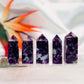 Gem Lepidolite Purple Mica Points Towers Crystal Generators YOU CHOOSE