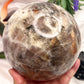 Large Moonstone Sunstone Sphere Crystal 2917g 129mm
