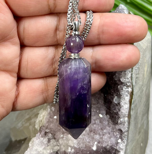 Crystal Perfume Necklaces Wearable Crystal YOU CHOOSE