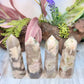 Flower Agate Points Towers Crystal Generators YOU CHOOSE