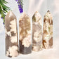 Flower Agate Points Towers Crystal Generators YOU CHOOSE