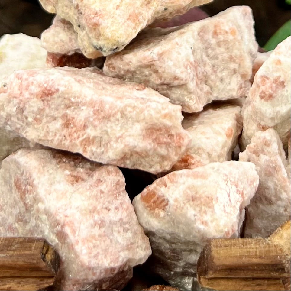 Sunstone Raw Specimens Natural Crystal 500g