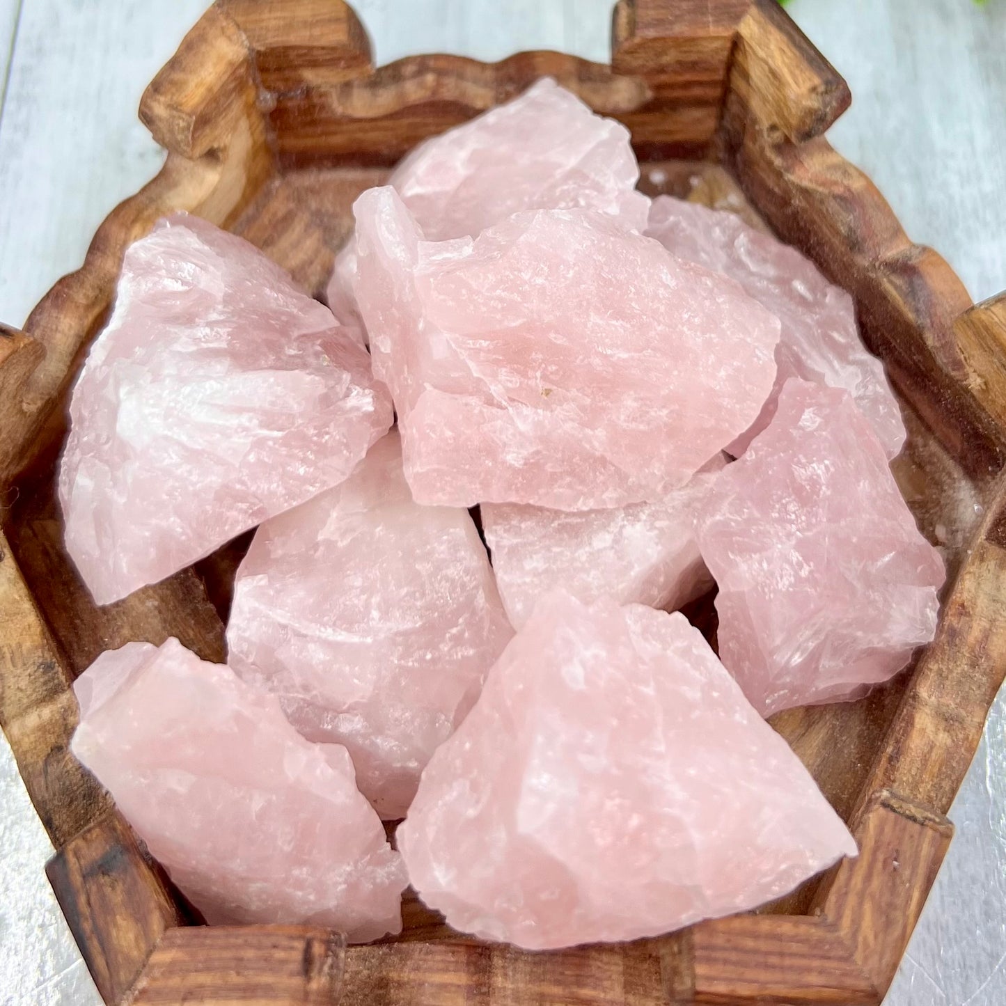 Rose Quartz Raw Chunks Specimens Natural Crystal 250g
