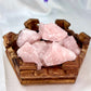 Rose Quartz Raw Chunks Specimens Natural Crystal 250g
