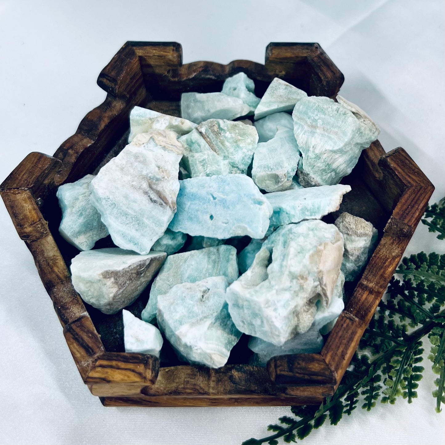 Blue Aragonite Raw Chunks Specimens Natural Crystal 250g