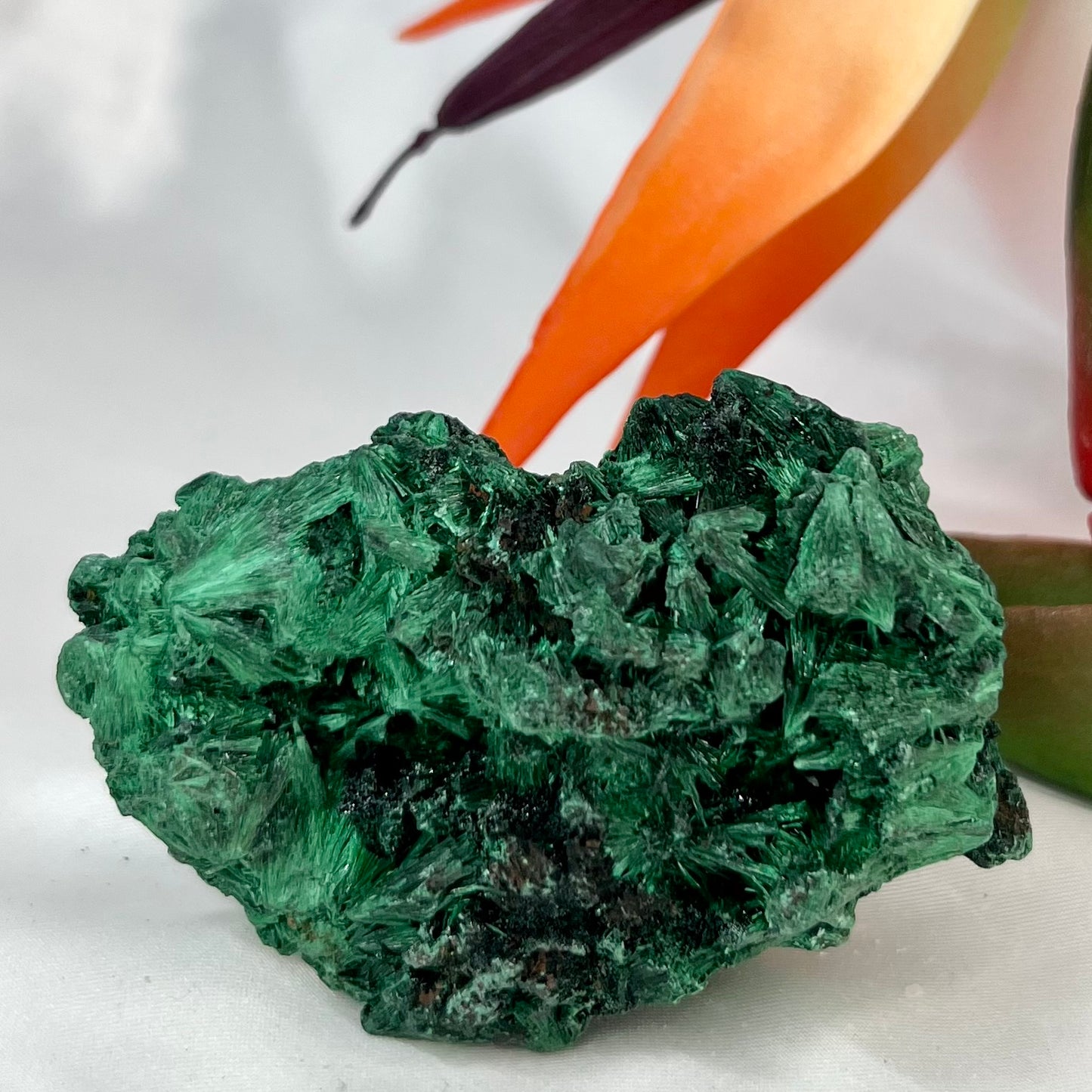 Malachite Specimen Raw Crystal 212g
