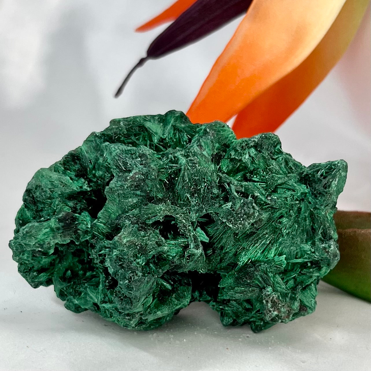 Malachite Specimen Raw Crystal 212g