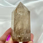 Smoky Quartz Tower Crystal Generator 202g 81mm