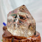 Lodolite Garden Quartz Free Form with Stand Crystal 322g
