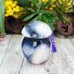 Orca Agate Mushroom Crystal Carving 354g