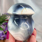 Orca Agate Mushroom Crystal Carving 354g
