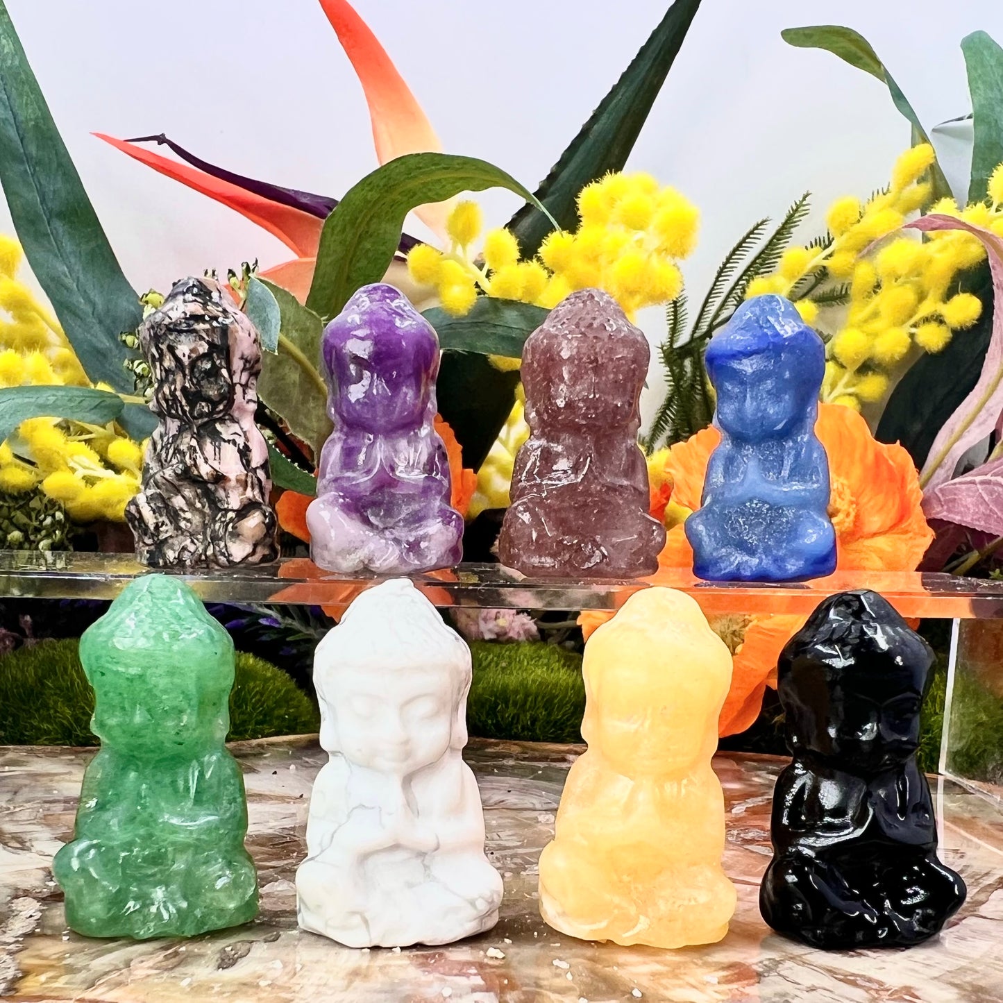 Various Crystal Buddha Crystal Carvings YOU CHOOSE