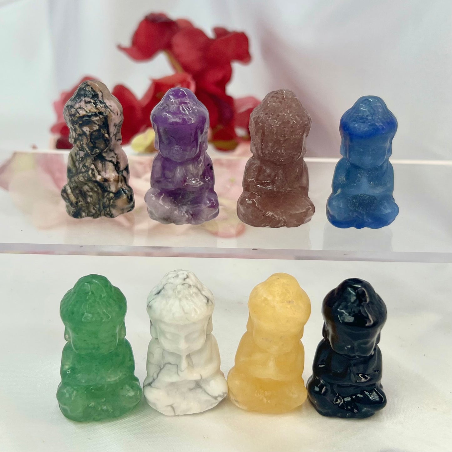 Various Crystal Buddha Crystal Carvings YOU CHOOSE
