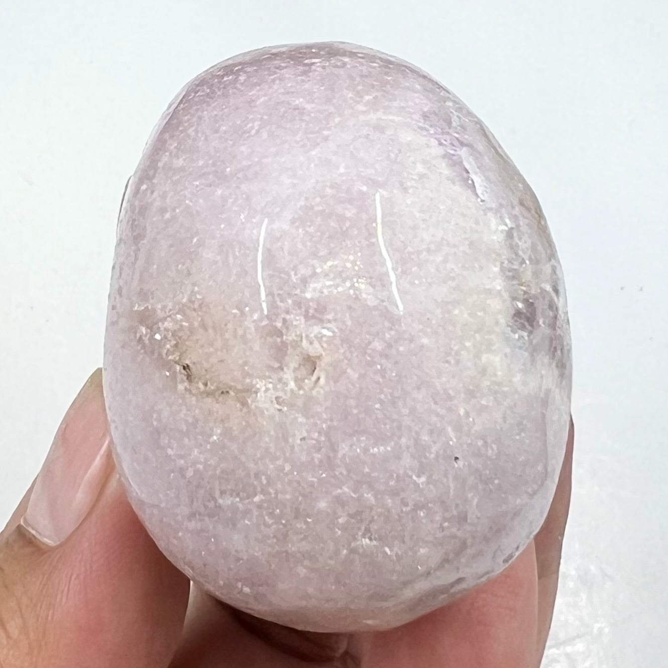 Pink Amethyst Skull Crystal Skull Carving 118g