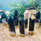 Palm Root Jasper with Pyrite Points Crystal Generators YOU CHOOSE